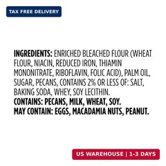 Amazon Grocery, Pecan Shortbread Cookies, 11.3 Oz