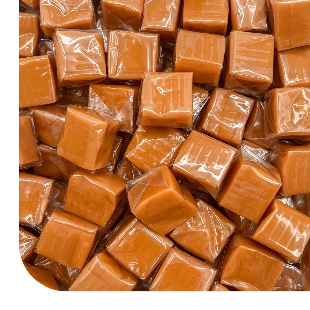 Caramel Cubes Candy – 2 Pound Pack (150 Count) – Individually Wrapped Caramel…