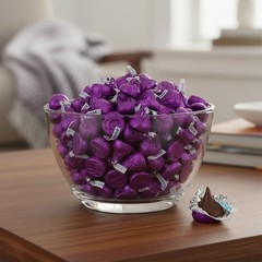 Bulk Dark Chocolate Kisses – 200 Individually Wrapped Candies for Parties & Trea