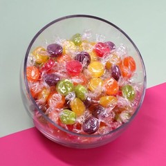Assorted Fruit Discs – 4 Pound Bag – Bulk Individually Wrapped Candy – Fruit …
