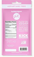 PUR Xylitol Chewing Gum (4 Pack) Peppermint Spearmint Cinnamon Bubblegum – Vegan