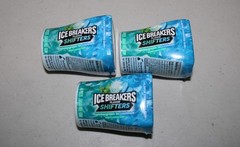 (3) Ice Breakers Shifters Wintergreen To Cool Mint Gum 40-PieceBottles 120 Total