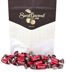 Sweetgourmet Rossana Chocolate-Hazelnut Filled Italian Premium Hard Candy Bulk