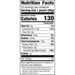 Mini Soft Baked Cinnamon Roll Flavored Cookies 10 Count