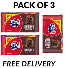 Chips Ahoy Chewy Cookies Hershey’s Fudge Filled 14.85 oz Family Size,Free Ship..