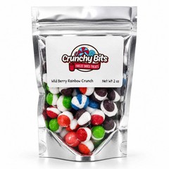 Freeze Dried Wild Berry Rainbow Crunch | 2 oz | Crunchy Bits Candy