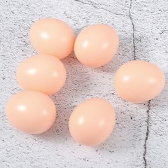 Egg Shaped Imitation Eggs Khaki For Painters Graffiti 30Pack 1.8×2.2×1.8in