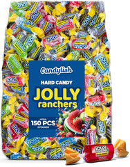 Jolly Ranchers Hard Candy Assorted – 2 LB Bulk Bag (Approximately 150 Pieces) –