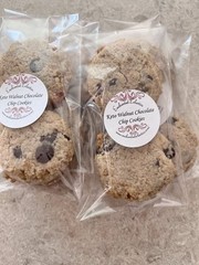 Keto Walnut Chocolate Chip Cookies *Diabetic Friendly* Gluten Free*Sugar Free *
