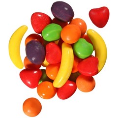 Wonka Runts – Nostalgic Fruit Flavored Hard Candy Green,Orange,Red,Purple
