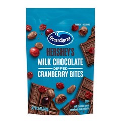 Ocean Spray HERSHEY’S Milk Chocolate Dipped Cranberry Bites 12 Pack 5oz Pouches