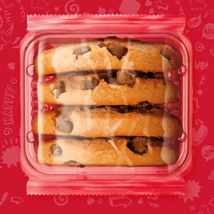 CHIPS AHOY! Fresh Stacks Chewy Fudgy Chocolate Chip Cookies, 8.66 Oz (4 Multi Sn
