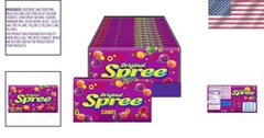 Classic Spree Fruity Hard Candy – Perfect On-the-Go Treat Pack of 12