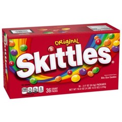 SKITTLES Original Chewy Candy Bulk Pack, Full Size, 2.17 Ounce (Pack of 36)