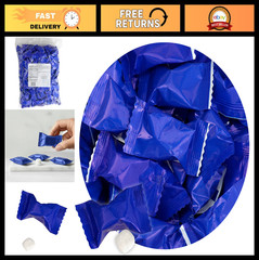 Royal Blue Buttermints 2lb Bulk Bag – After Dinner Individually Wrapped Candy, 2