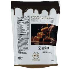 Bequet Caramel Cups 17.1 oz Milk Chocolate Celtic Sea Salt XL 1/2026 rare