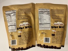 Trader Joe’s Brown Sugar Flavor Boba Mochi 6.35oz 180g (2 Bags)