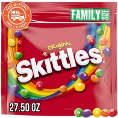 Skittles Original Chewy Candy – Family Size 27.5 oz Bag