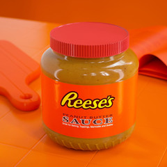 Peanut Butter Sauce Bulk Jar, 4.5 lbs