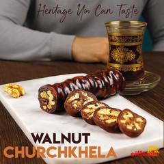 Walnut Churchkhela, Turkish Traditional Loqum (Cevizli Sucuk) – 1000 gr 2.2 lb