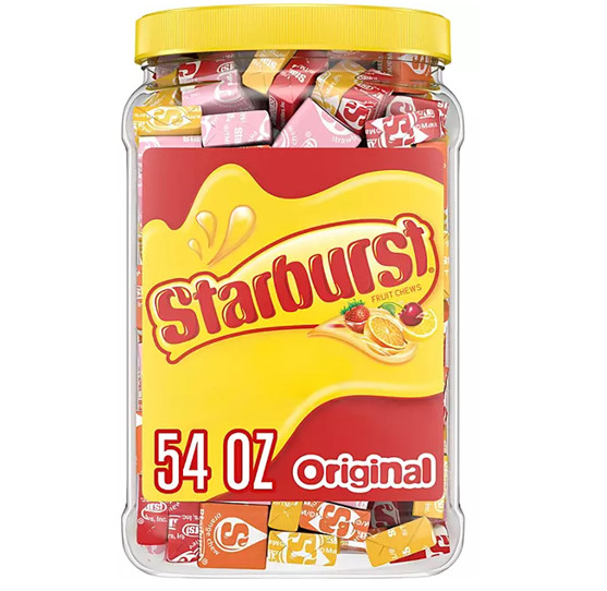 Starburst Original Fruity Chewy Candy, 54 oz. FREE shipping