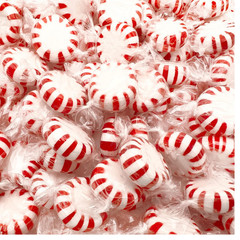 Starlight Peppermint Candy 3 lb Bulk Bag Approx 240 Pieces Wrapped