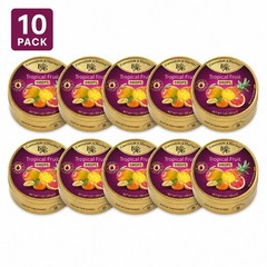 10x Cavendish Harvey Tropical Fruit Drops 7 oz 200g Tins