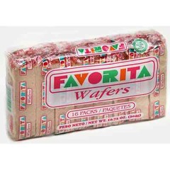 Favorita Wafers Galletas Favorita from Puerto Rico (16 Pk) 1 box