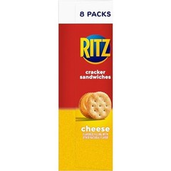 RITZ Cheese Sandwich Crackers 10.8oz Pack of 6 Portable Snack Packs 48 Total
