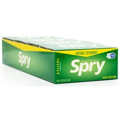 Spry Gum Blister Card Spearmint (Box of 20)