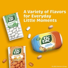 Tic Tac, Fruit Adventure Mints, 3.4 Ounce (Pack of 8),