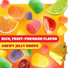 Gum Drops – 2 Pound Bulk Pack – Jelly Candy – Assorted Fruit Flavors – Christ…
