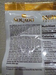Socado Gourmet Milk Chocolate Assorted Pralines 8.82 oz 250g Made in Italy