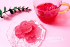 Rose Kohakutou Candy, Japanese style, Edible crystal, Handmake Rose jam