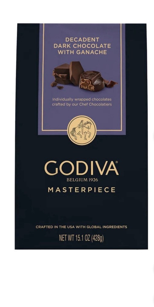 Godiva Masterpieces Dark Chocolate With Ganache, 15.1 oz