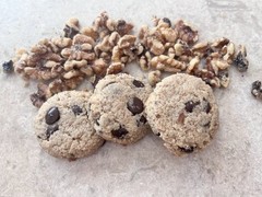 Keto Walnut Chocolate Chip Cookies *Diabetic Friendly* Gluten Free*Sugar Free *
