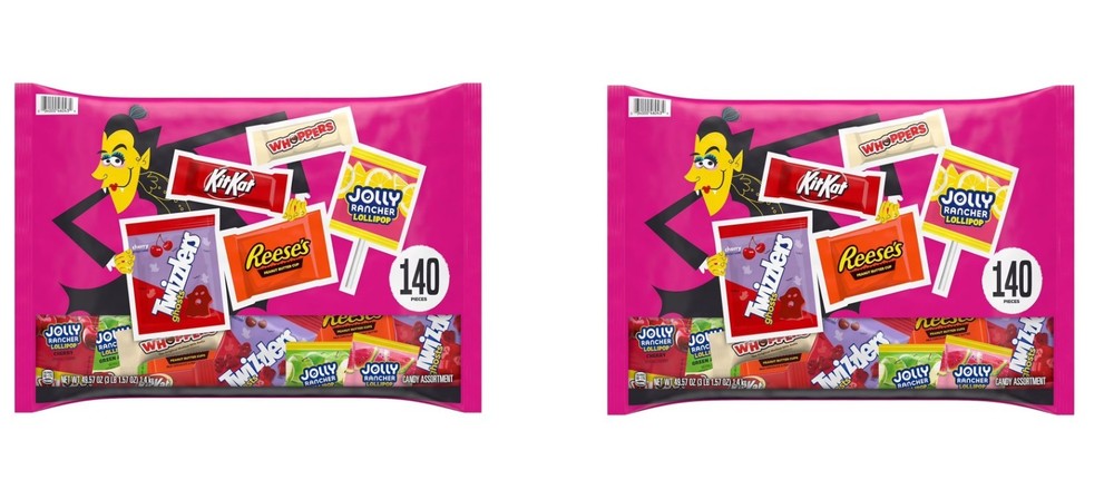 2 Pack HERSHEY’S Variety Pack Halloween Candy, 280 pcs.