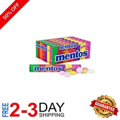 Fruity Fresh Rainbow Mint Candy Rolls – 15 Bulk Packs, Ideal for Celebrations