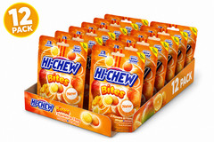 Hi-Chew Bites Mango & Orange, Japanese Fruit Chewy Candy 1.59-Ounce (Pack of 12)