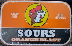 Buc-ees Mints & Sours Tin Set Cinnamon Peppermint Orange Blast Sealed