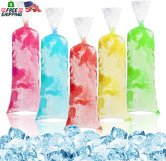 MAQIHAN 100 Ice Candy Plastic Bags – 4X12 Bolsas Para Bolis De Hielo Mexicanos F