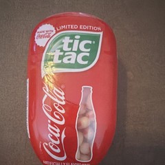 Tic Tac Coca-Cola Limited Edition Breath Mints Dispenser 200 Servings FEB 2026.