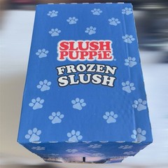 Slush Puppie Blue Raspberry Drink Pouches 12 Pack 8oz each Frozen Ice Beverage