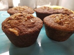 Gluten Free Banana Nut Muffins – 1 Dozen – Homemade