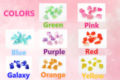 Kohakutou Candy, 8oz jar, Edible Crystal Quartz, Japanese candy, Crystal candy