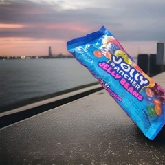 Jolly Rancher Jelly Beans Original Gummy Candy Bag Pantry 14oz Strawberry Orange