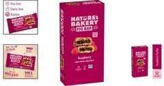 Nature’s Bakery Whole Wheat Fig Bars – Raspberry Flavor (12 Twin Packs)