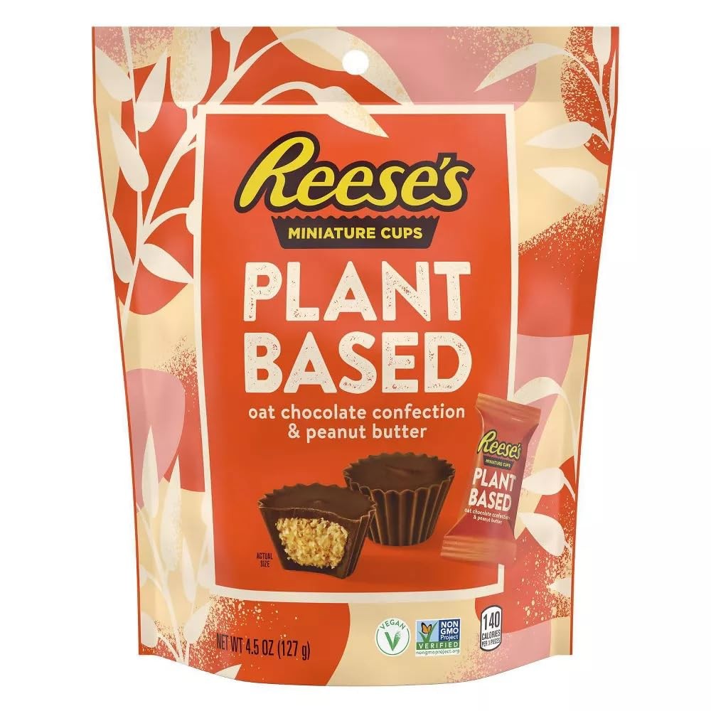 Plant-Based Oat Chocolate Peanut Butter Cups 3 Pack
