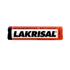 12x Lakrisal 25g Leaf | Swedish Salmiak Licorice Pastilles Multipack