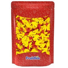 Chicken Gummi Feet Candy, Delicious Peach Fruit Flavors Gummies (2 Pounds)